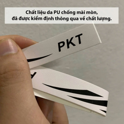 [COMBO 2] Miếng dán bảo vệ đầu vợt cầu lông tránh trầy xước, vợt tennis, da PU chống mài mòn - Giao Màu Ngẫu Nhiên