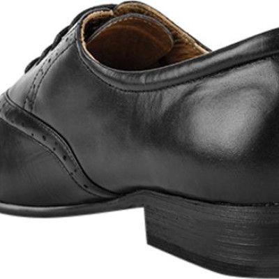 Giày Tây Nam Da Bò SUNPOLO SU5572D - Đen