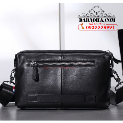 Túi Ví cầm tay da bò thật BHM6890 Túi đeo chéo nam nhỏ.. Túi đeo vai đa năng