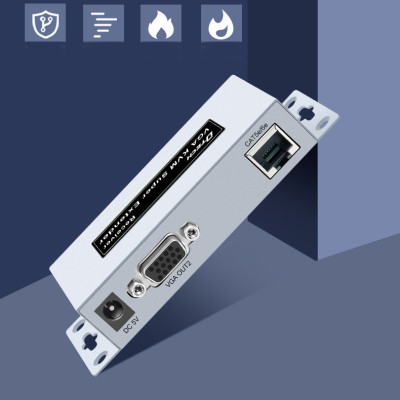 Bộ chuyển đổi vga sang lan 60M (điều khiển chuột USB) DTECH  DT-7044D - Hàng Chính Hãng