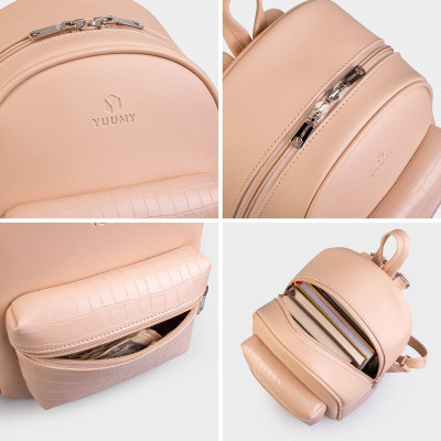 Balo Yuumy ( Thời trang nữ tiện lợi cỡ trung - Balo da Seasand YBA87 )