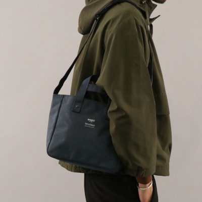 Túi Đeo Vai ANELLO Đeo 2 Kiểu Vải Polyester Chịu Nhiệt Cỡ Nhỏ AT-C1839