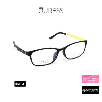 Gọng kính cận 1906 nhựa dẻo ultem thời trang nam nữ mắt kính OURESS