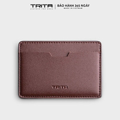 Ví Trita ( Thời trang nam đựng namecard tiện lợi - Ví da Liberal RVN11 )