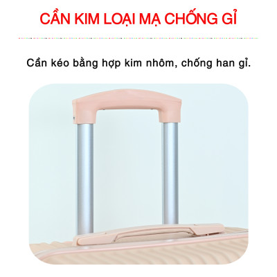 Vali Du Lịch Cao Cấp Size 24inch - Bảo Hành 5 Năm  KS-T01 - Xanh lá