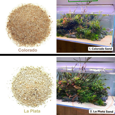 Cát ADA Colorado, La Plata Sand trải nền bể cá tép thủy sinh