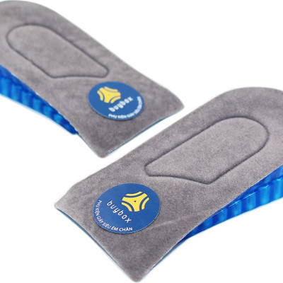 Bộ 4 miếng lót độn đế silicone tổ ong tăng 3.5cm chiều cao - buybox - BBPK43