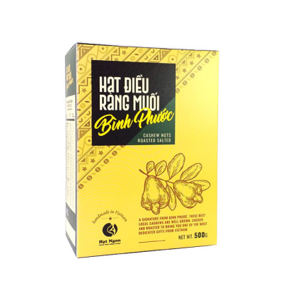 Túi quà tặng hạt điều Bình Phước không vỏ lụa loại A+