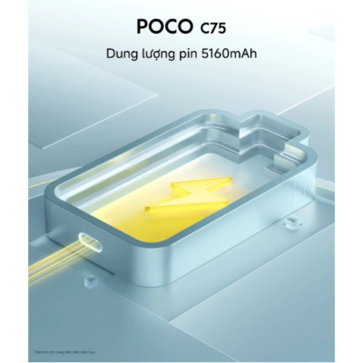 Điện thoại POCO C75 (8GB/256GB) - Hàng Chính Hãng