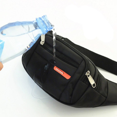 Túi Đeo Chéo, Túi Bao Tử Đa Năng, Mẫu Thể Thao Năng Động Chống Thấm Nước, Có 4 Ngăn Đựng Đồ Tiện Dụng