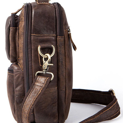 Túi đeo chéo nam da bò mài, bụi, cá tính BHM8951 Túi xách nam