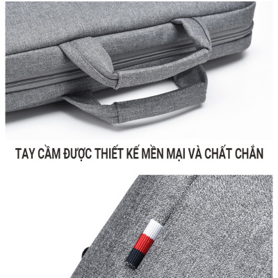 Cặp Đựng Chống Sốc Cao Cấp Teement, Chống Nước, Chống Xước, Dành Cho Laptop 13,14,15.6icnh - Hàng Chính Hãng