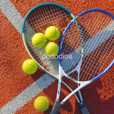 combo 3 quả bóng banh tennis chơi quần vợt cao cấp - độ nảy chuẩn quốc tế - hàng chính hãng dododios