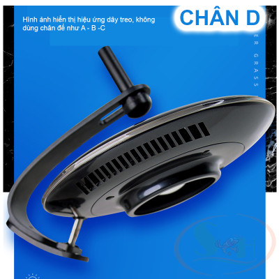 Giá chân treo đèn Zetlight Bracket Stand A / B / C / D rọi ufo f8 bể thủy sinh cá tép cảnh