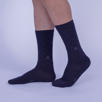 Hộp 5 đôi tất vớ đi giày tây nam công sở cổ cao MRM Manlywear, sợi cotton organic cao cấp thoáng khí, chống hôi chân