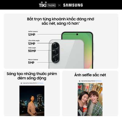 Điện Thoại Samsung Galaxy A56 5G - Hàng Chính Hãng