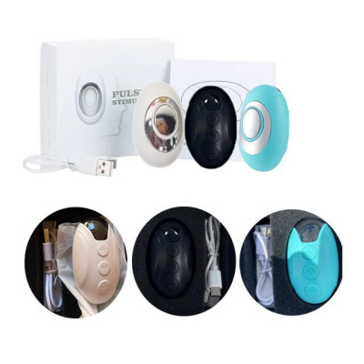 Máy xung nhịp hỗ trợ giấc ngủ cầm tay Mini 15 Tốc Độ Có Đèn LED Sạc USB chống mất ngủ lâu ngày