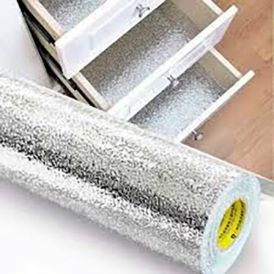 Giấy Bạc Dán Bếp Cách Nhiệt Chống Dầu Mỡ Dễ Lau Chùi Cuộn Decal Dán Tường Nhà Bếp Chống Thấm Bền Đẹp 1 Cuộn Kích Thước 2x0.6M