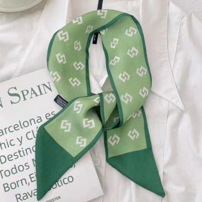 Dây Buộc Tóc Nữ In Hoa 3D Khăn Choàng Cổ Khăn lụa Thời Trang Phụ Kiện Mặc Đi Chơi Quà Tặng Cao Cấp-New Design PK0011