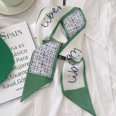 Dây Buộc Tóc Nữ In Hoa 3D Khăn Choàng Cổ Khăn lụa Thời Trang Phụ Kiện Mặc Đi Chơi Quà Tặng Cao Cấp-New Design PK0011