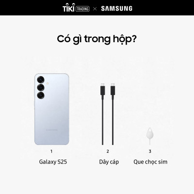 Điện thoại Samsung Galaxy S25+, Điện thoại AI, Tìm kiếm thông minh, Video camera đêm Nightography, Chip Snapdragon - Hàng Chính Hãng