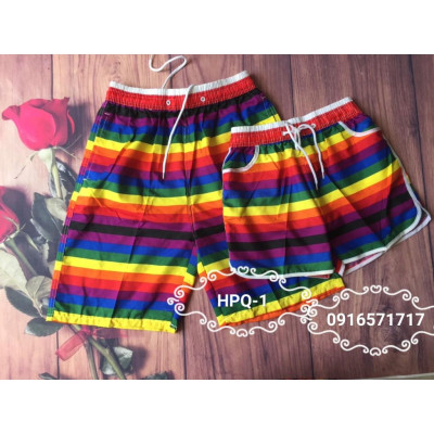 Đồ đôi đi biển so cute ( giá 1 bộ luôn quần và áo)