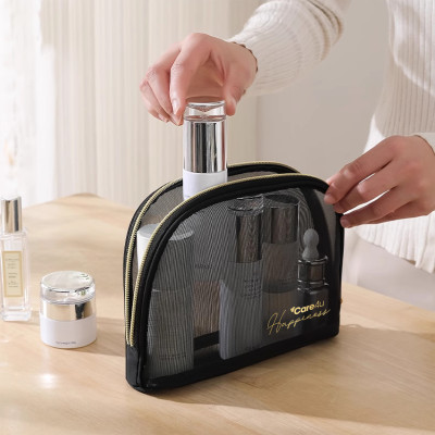 Túi đựng mỹ phẩm tiện lợi mang đi du lịch Care4u 22x6x13 cm