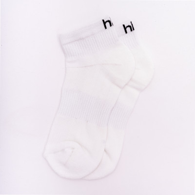 Tất thể thao cổ ngắn Hibi Sports A011 Cotton chống hôi chân, loại có đệm và bo ôm chân chống trượt.