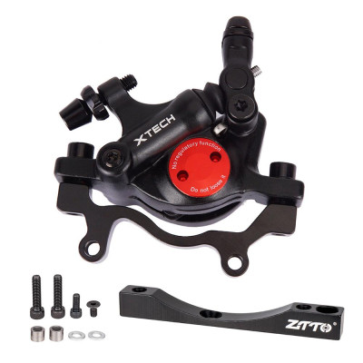 Kẹp phanh đĩa thủy lực kéo trước / sau với bộ điều hợp cho xe máy điện Xiaomi Mijia M365