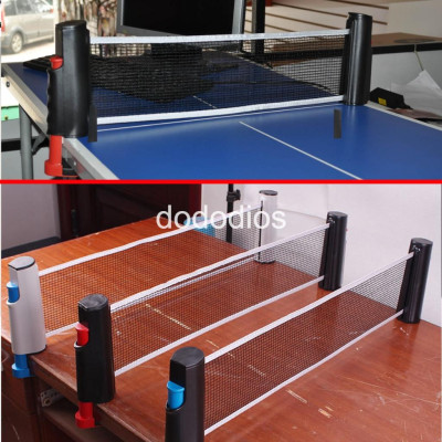 Trụ Lưới Bóng Bàn Rút Gọn Chính Hãng dododios Chất Liệu ABS Cao Cấp Chiều Dài Điều Chỉnh Tới 1,7m Vừa Bàn Bóng Bàn