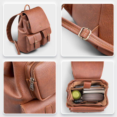 Balo Lata ( Thời trang nữ công sở cỡ trung - Balo da BAL50 )