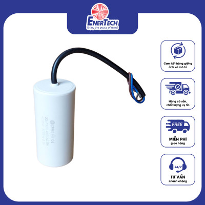 Tụ điện động cơ, motor điện 20uf, 30uf, 35uf, 40uf, 45uf, 50uf
