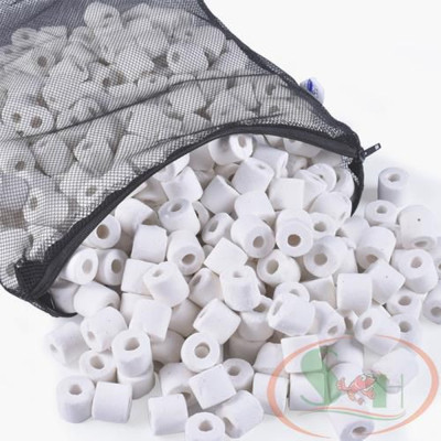 San Hô Vụn túi 1KG + 1 túi lưới đựng vật liệu lọc cho bể cá