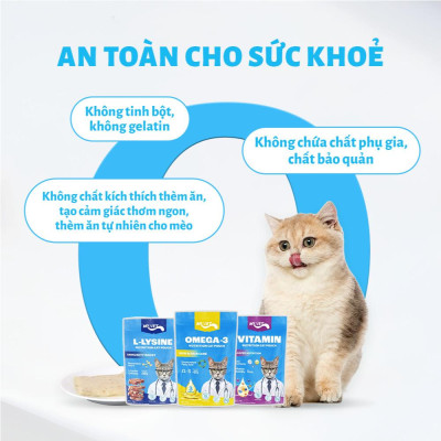 [Hỏa tốc] Pate Cho Mèo Mr.Vet Thức Ăn Ướt Bổ Sung Omega 3, Vitamin, L-Lysine Tăng Đề Kháng