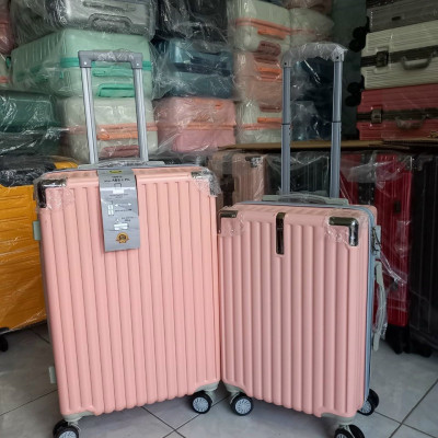 Bộ 2 cái Vali kéo du lịch gia đình juno Sofa nhựa ốp góc chống va đập size 20 và 24 đủ màu lựa chọn