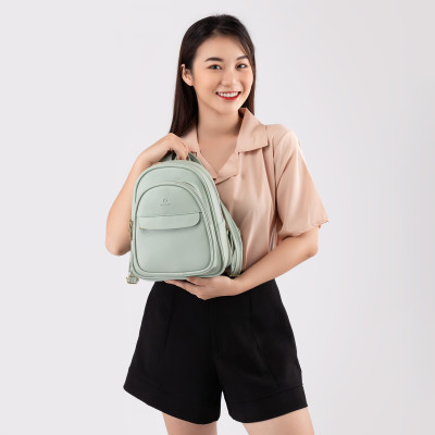Balo Yuumy ( Thời trang nữ cỡ trung basic - Balo da Seasand YBA51 )