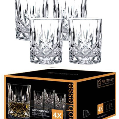 Bộ 4 ly pha lê Nachtmann Noblesse - Hàng chính hãng Đức