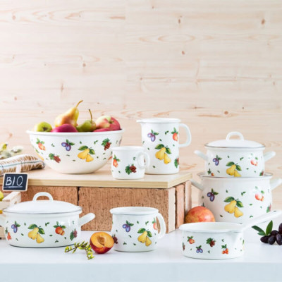 Ca Đựng Riess Country 0093-068 10cm 0,75L Obstgarten hàng chính hãng