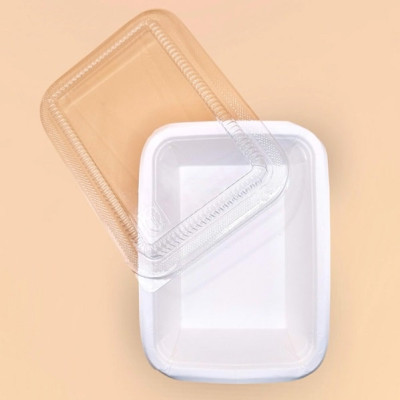 Hộp giấy Fest Bio 600ml + nắp Pet 50 cái/set