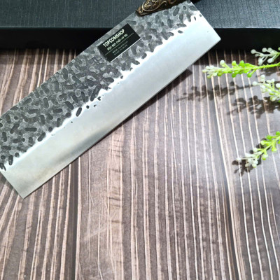 DAO BẾP - DAO THÁI HOA VĂN CAO CẤP MÃ A4 DT151 NT topcomshop vn