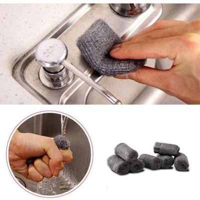 Combo 03 Set mút cọ rửa xoong nồi Echo Metal