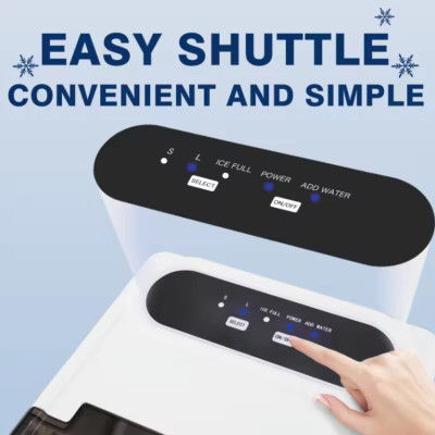 BẢO HÀNH 12 THÁNG - Máy làm đá viên siêu tốc, chỉ trong 6 phút. Thương hiệu Nga cao cấp DSP - KD8001