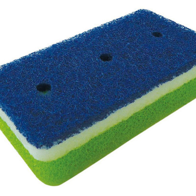 Mút rửa xoong nồi cao cấp Ohe 2 mặt mịn/thô - Nội địa Nhật Bản