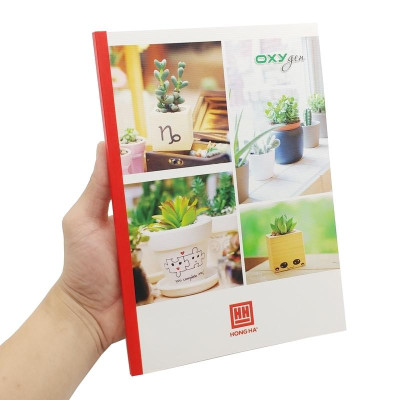 Combo 5 Vở Oxygen Kẻ Ngang 120 Trang - Hồng Hà 1091 (Mẫu Màu Giao Ngẫu Nhiên)
