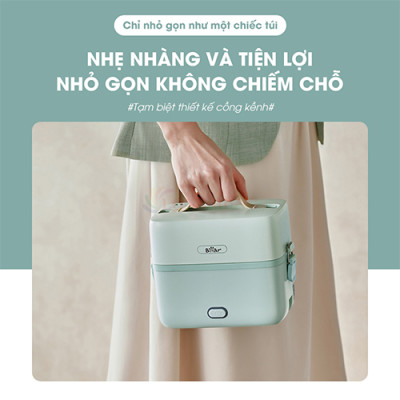Hộp cơm điện Bear SB-HC12L - Hàng chính hãng