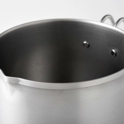 Nồi Inox đa năng dùng cho bếp từ Ernest Ippinbutsuso Size 14cm dung tích 2.1L - Hàng nhập khẩu chính hãng từ Nhật Bản