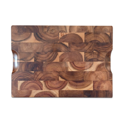 Thớt Chặt Hình Chữ Nhật SLC35 Gỗ Tràm Sớ Lật Sang Trọng  - Đồ Gia Dụng Gỗ Nhà Bếp Thương Hiệu Trường Sơn