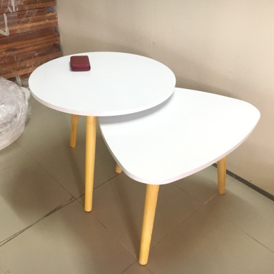 Pk - Cặp bàn tròn, tam giác sofa 60-60, bàn trà, bàn cafe, coffee, cà phê, bàn salon, sopha
