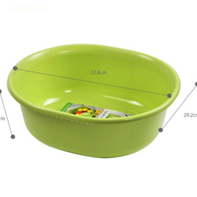 Bộ 01 chậu & 01 rổ Oval Sanada Seiki 5.3L - Hàng nội địa Nhật Bản | Made in Japan