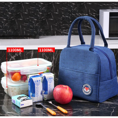 Túi Đựng Hộp Cơm Giữ Nhiệt 2 Lớp Phong Cách Hàn Quốc - Chính Hãng